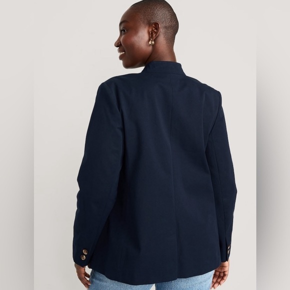 NWT! In the Navy Notched-Collar Pixie Blazer - Multiple Sizes 💙 - Picture 6 of 12